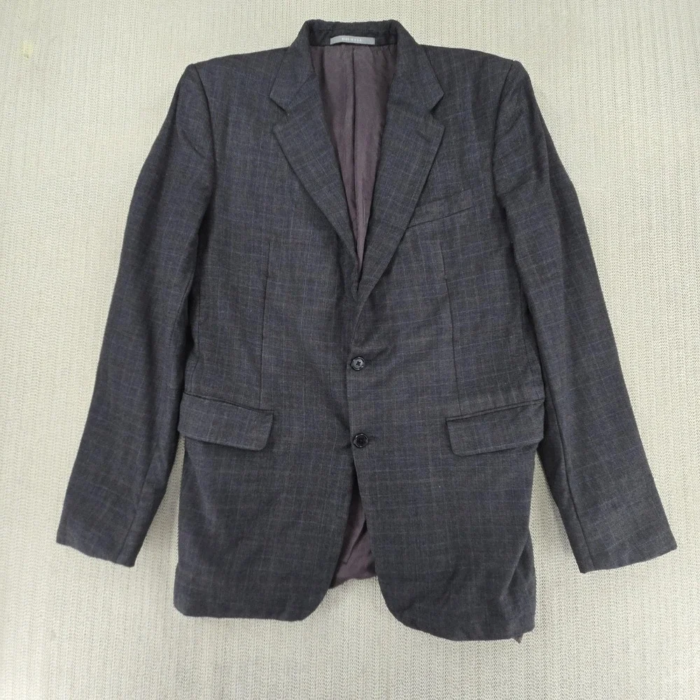 Hickey Freeman Blazer Mens 44 Gray Check Loro Piana Wool Suit Jacket Nordstrom